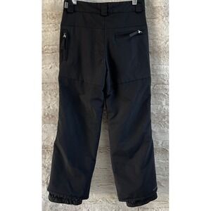Burton Snowboard Vent Pant Youth Large Black Project 13 Logo 6 Pockets Skiing